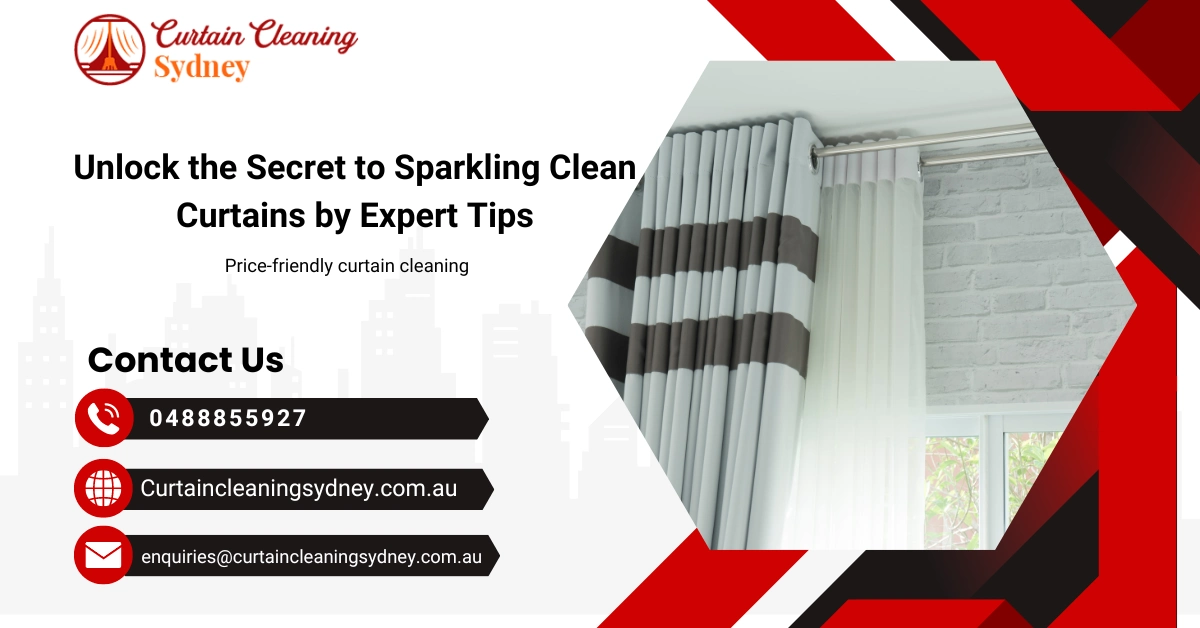 Sparkling Clean Curtains